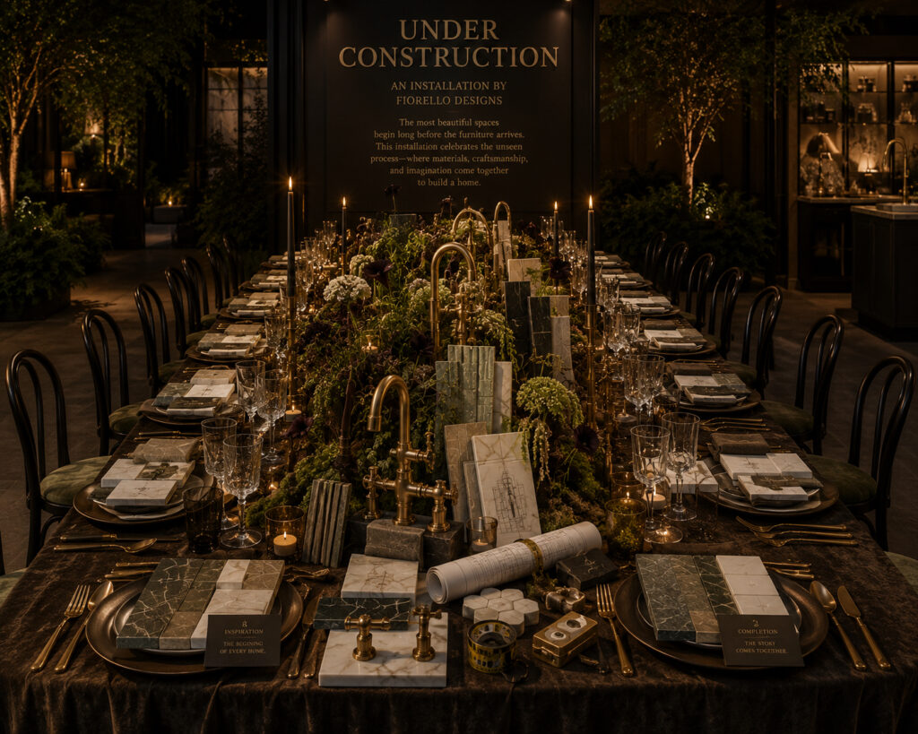 A table setting inspiration from Giovanna Fiorello