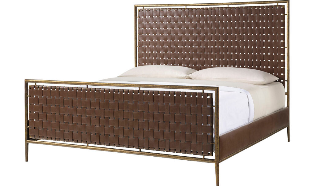 Baker McGuire Woven Leather Bed