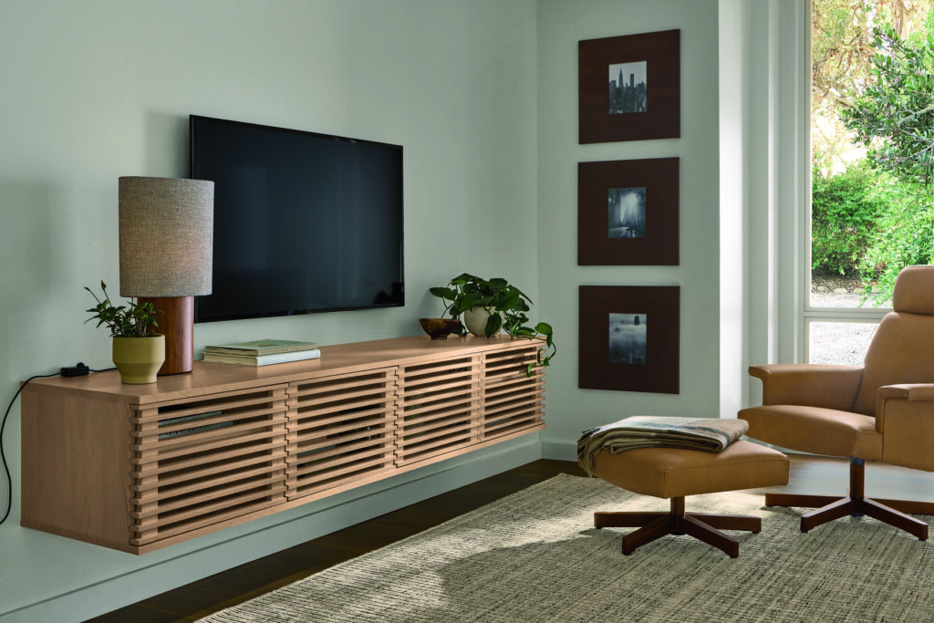 Room and Board Coles floating cabinet