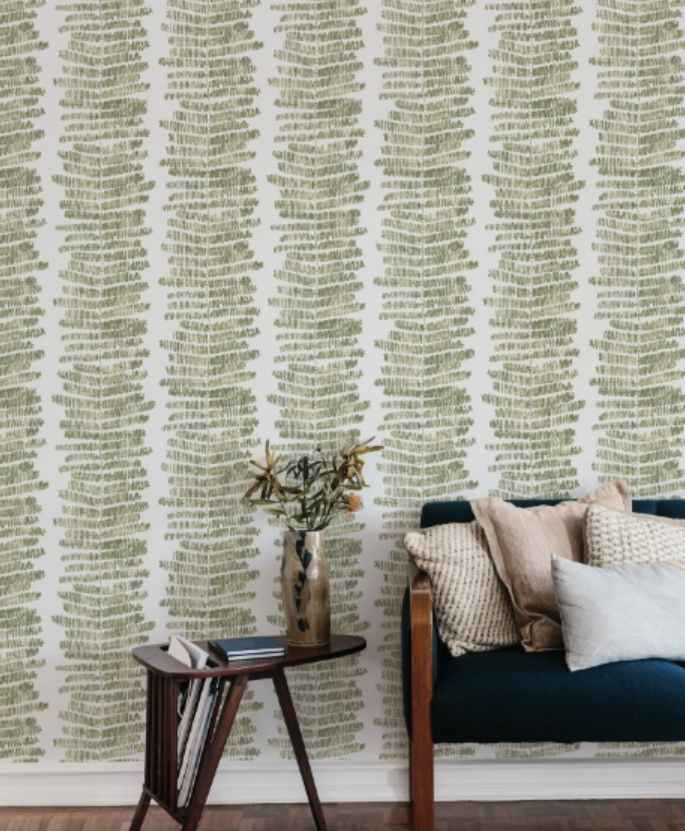 York Wallcovering's Green Fern