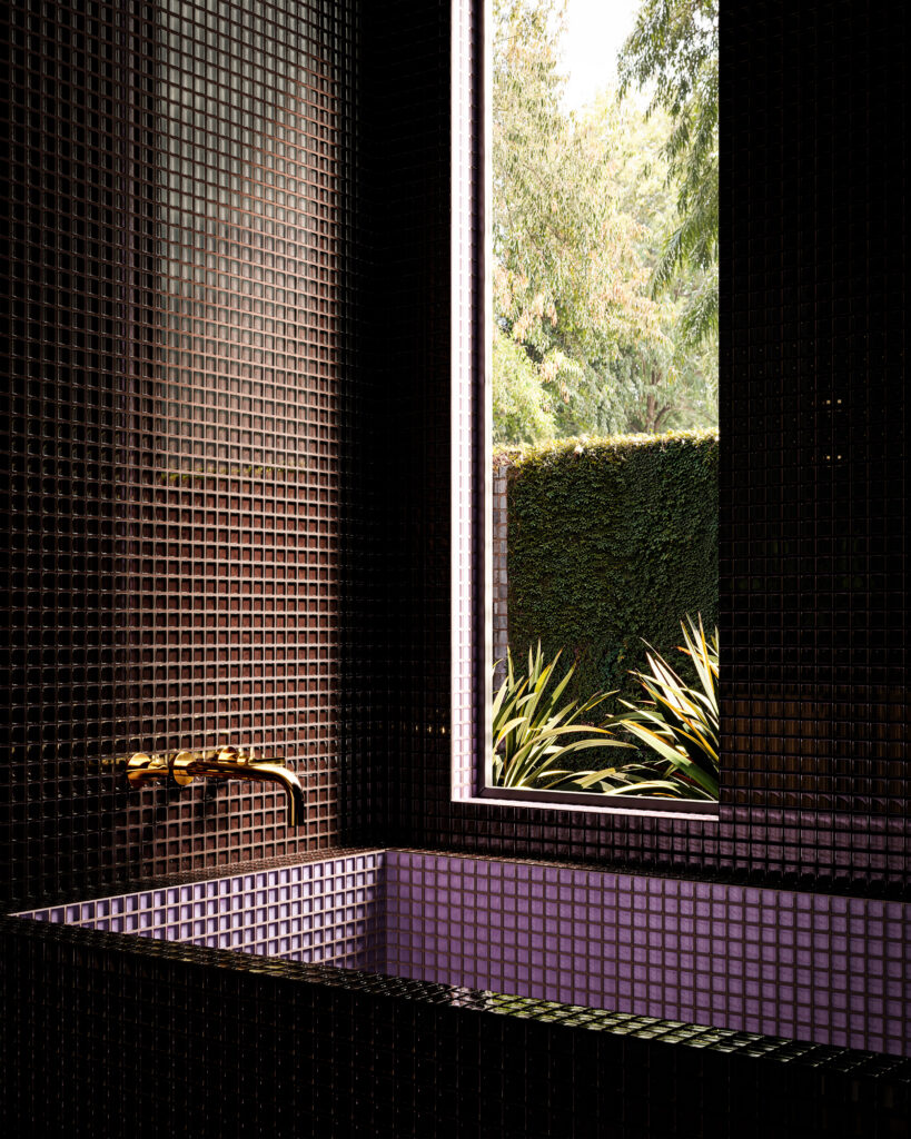 Fireclay Glass tile in nighthawk